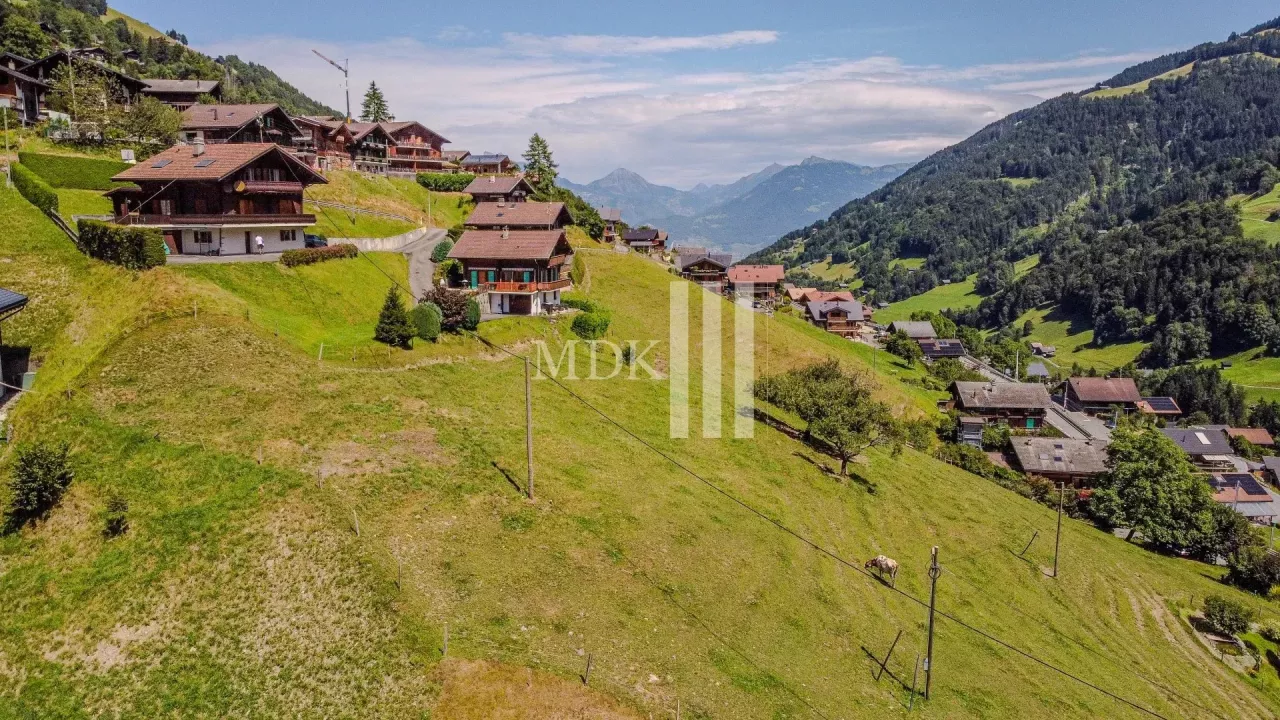 Superbe parcelle constructible avec vue sur les Dents-du-Midi