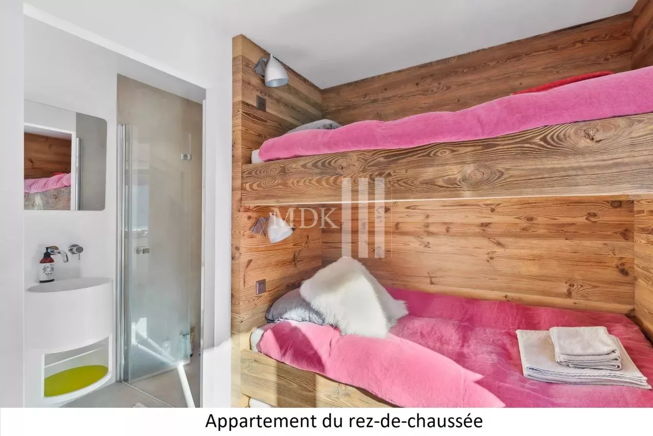 Magnifique chalet de deux appartements