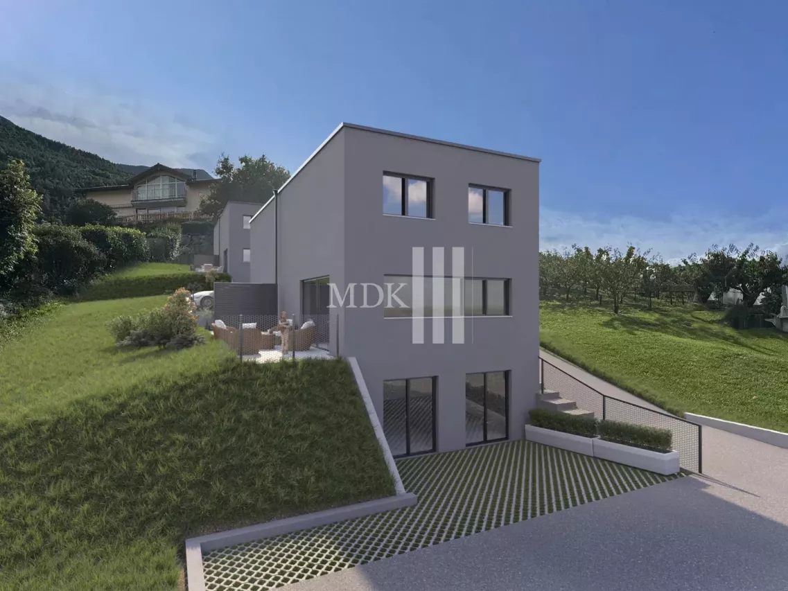 New project: 4 semi-detached villas with open views