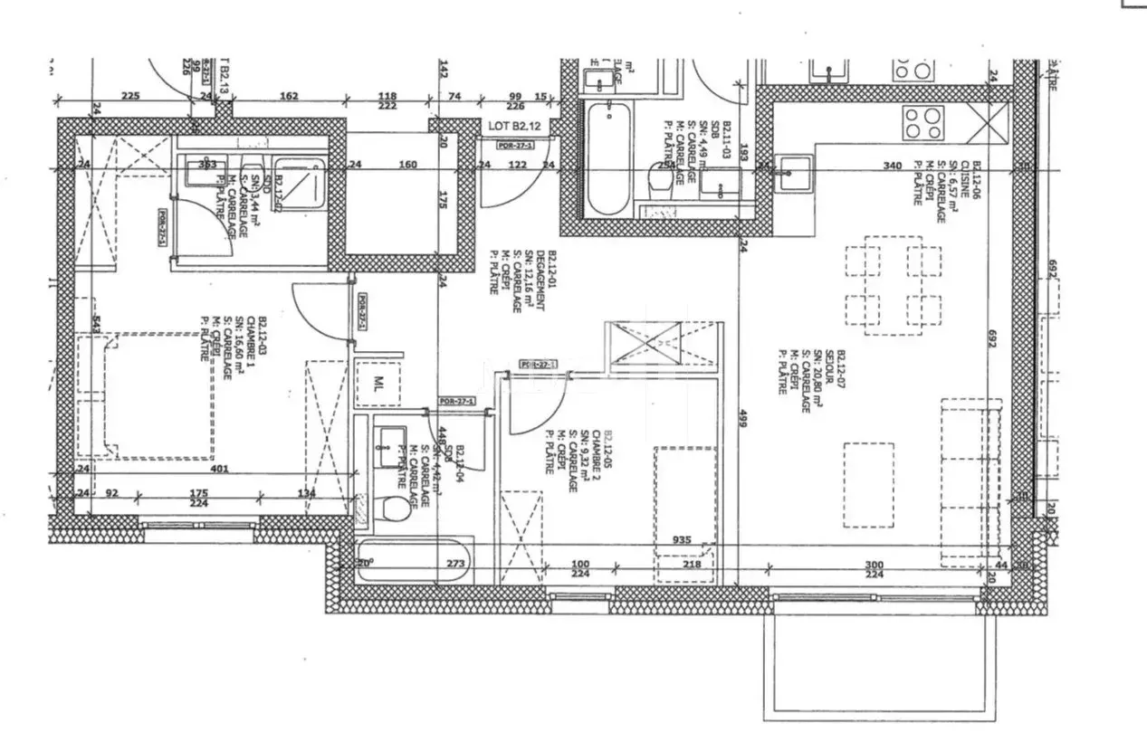Appartement neuf de 3.5 pièces à louer à Vouvry