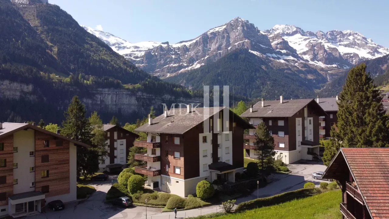Confortable volume et magnifique vue sur les Dents du Midi