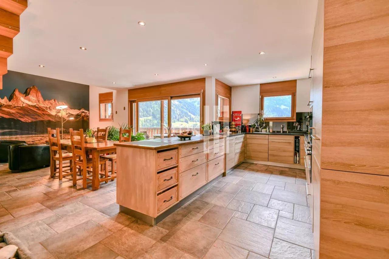 Magnifique duplex de standing avec vue sur les Dents du Midi