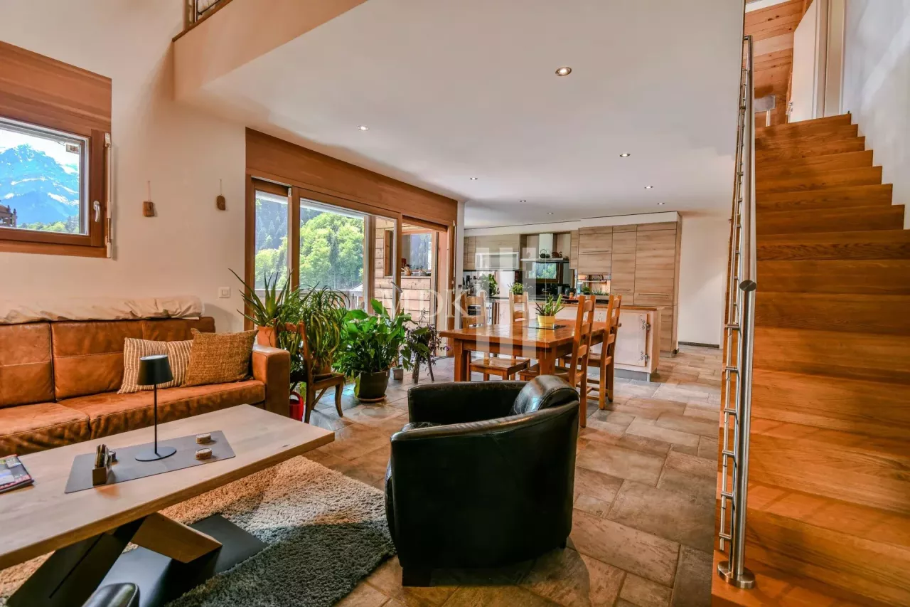 Magnifique duplex de standing avec vue sur les Dents du Midi