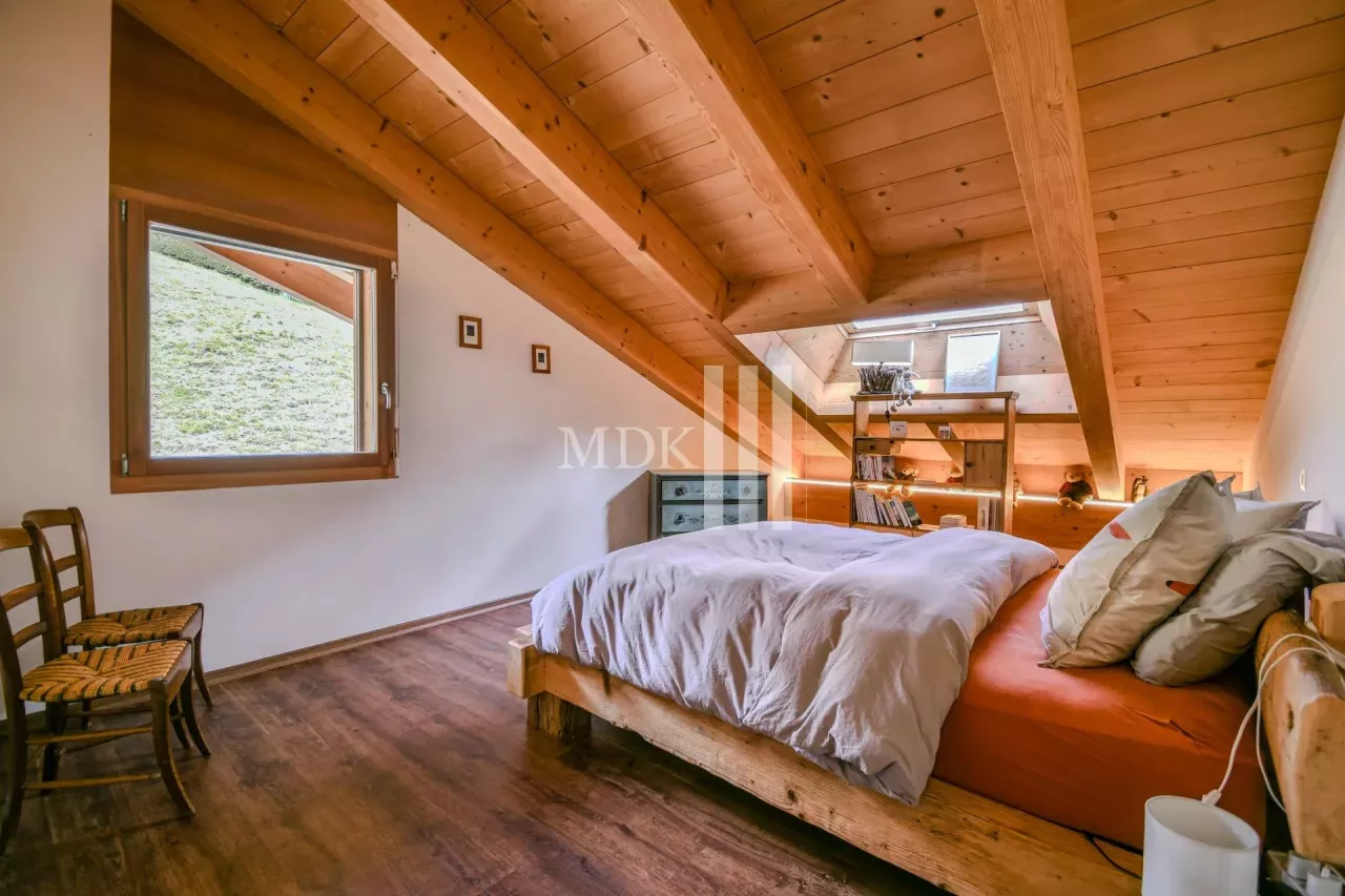 Magnifique duplex de standing avec vue sur les Dents du Midi