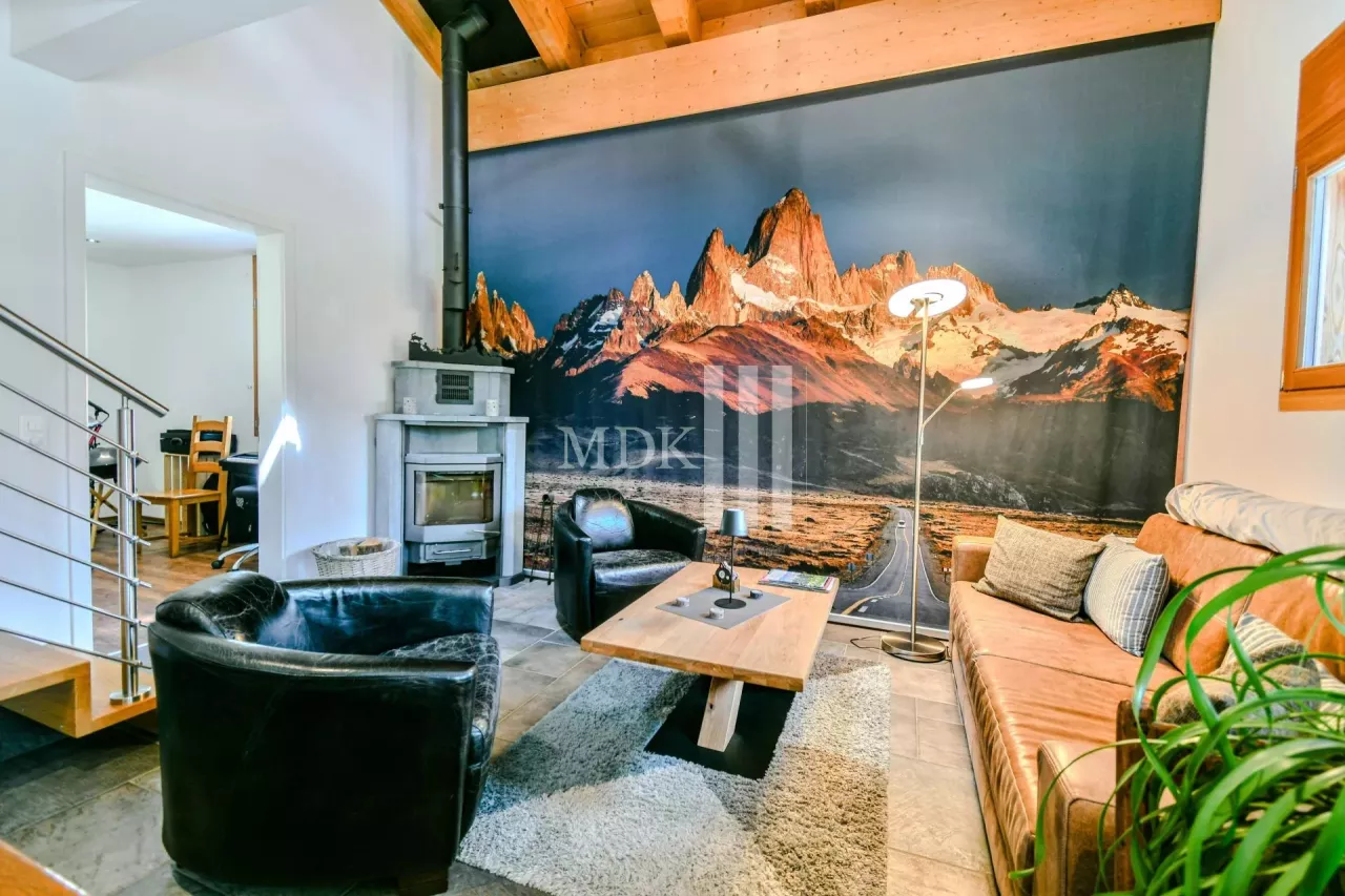 Magnifique duplex de standing avec vue sur les Dents du Midi