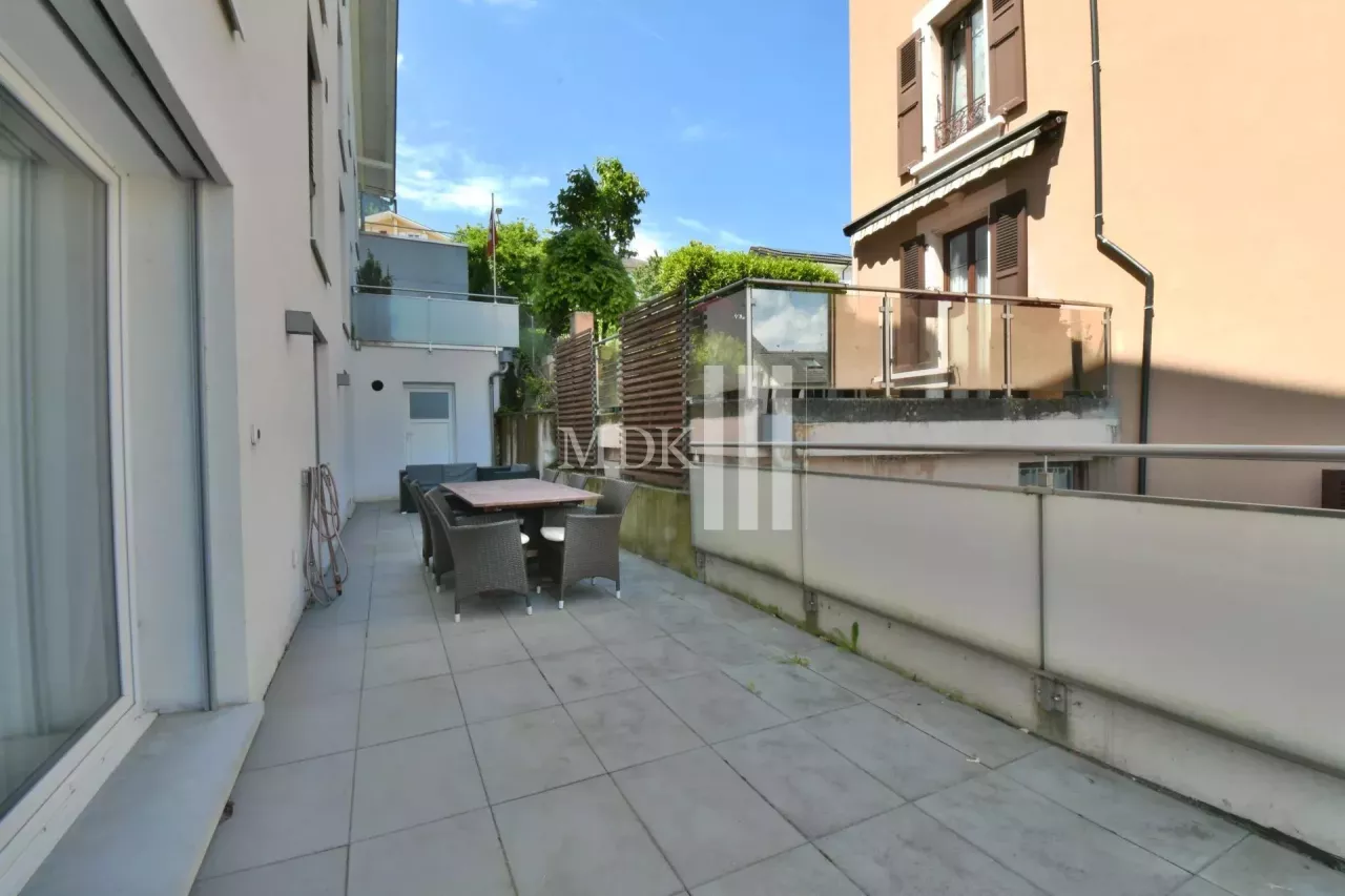 A louer au Bouveret, un appartement de 3.5  pièces