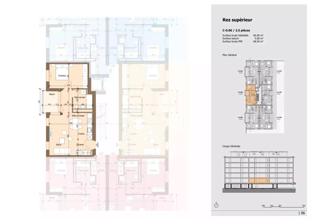 Appartement neuf de 2.5 pièces à louer à Collombey