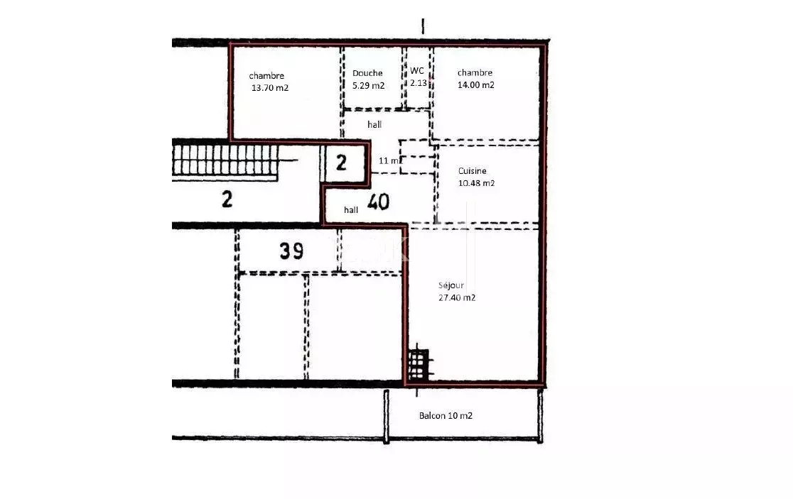 Spacieux et lumineux appartement