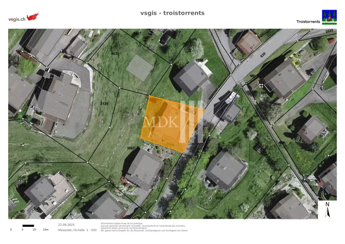 Spacieux appartement avec vue dégagée