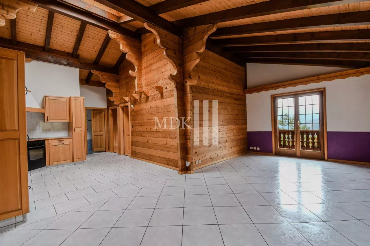 Authentique chalet de deux appartements