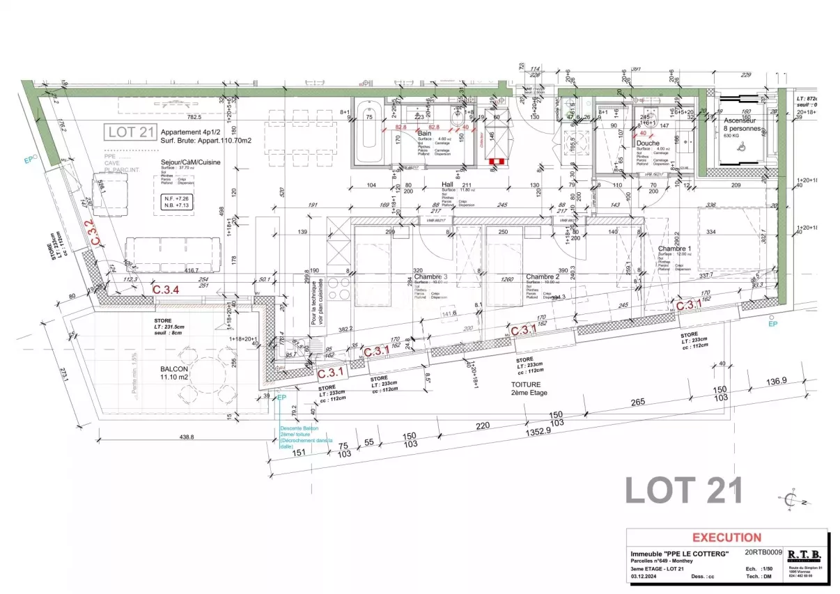 Appartement neuf de 4.5 pièces à louer à Monthey