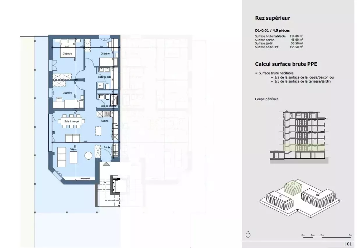 Magnifique logement au rez avec jardin