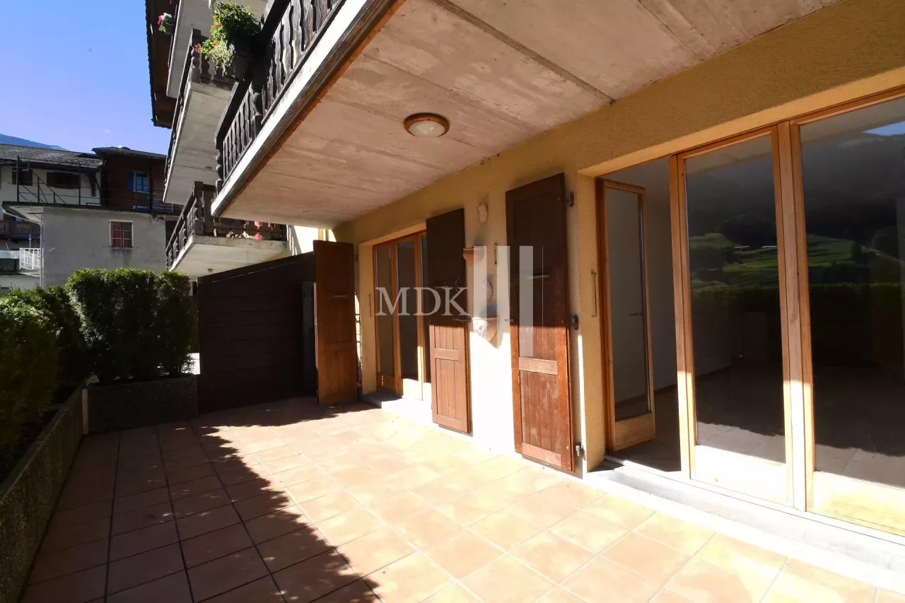 À louer un charmant appartement de 3.5 pièces à Val-d'Illiez