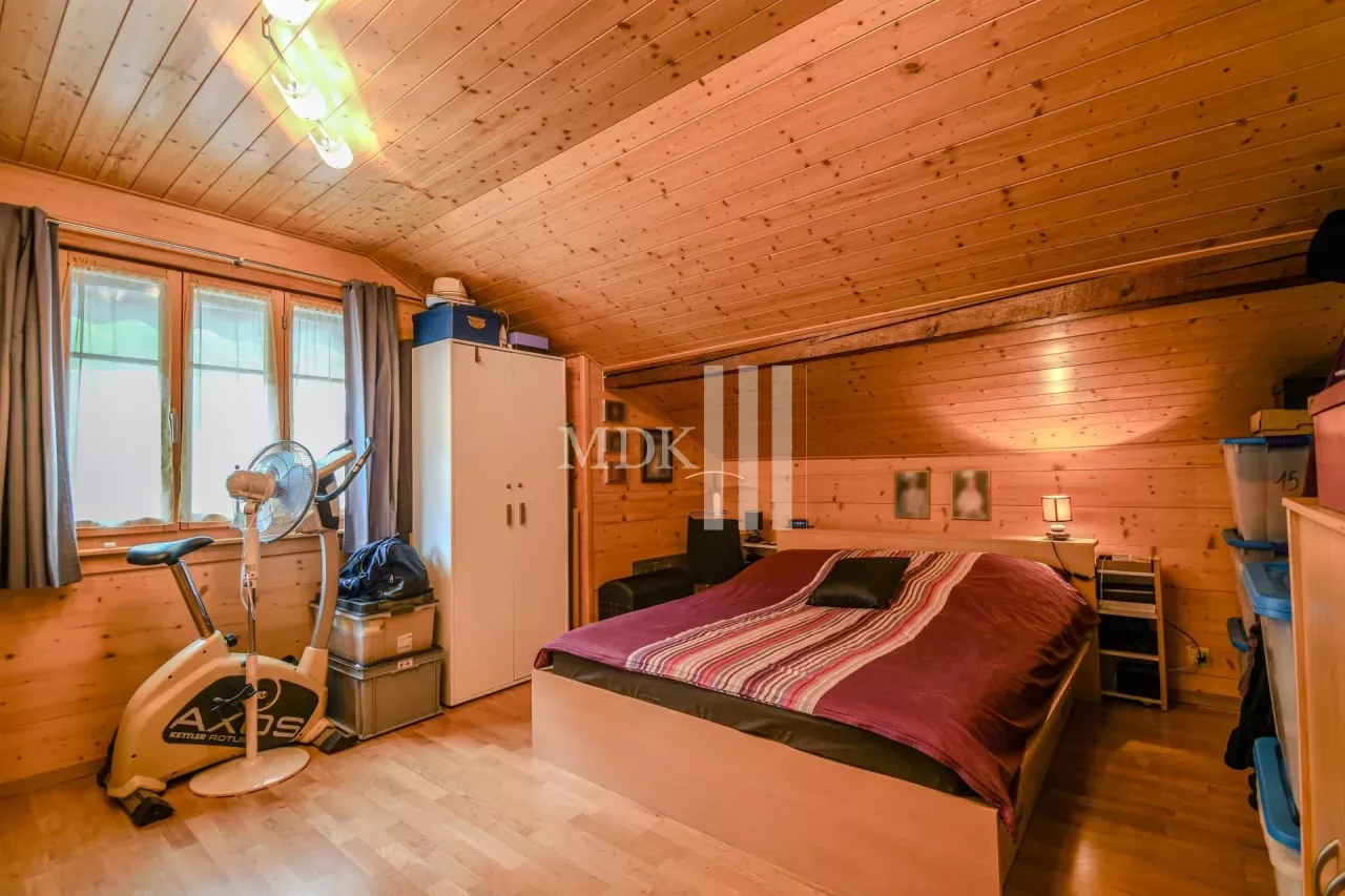 Authentique chalet de deux appartements