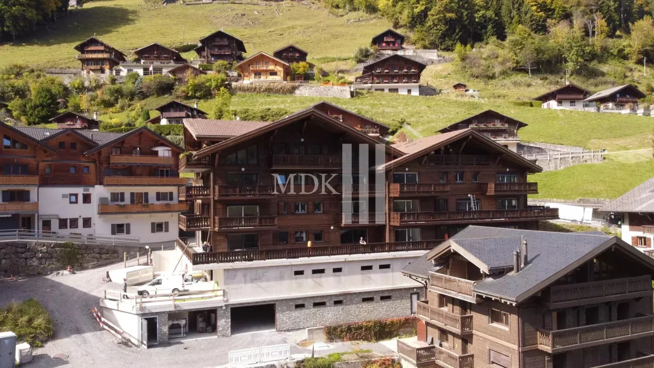 Magnifique duplex avec vue sur les Dents du Midi