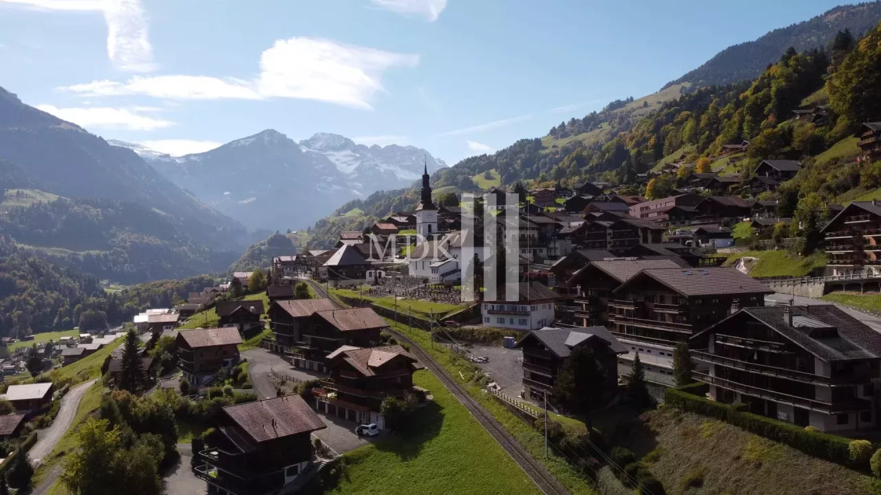 Magnifique duplex avec vue sur les Dents du Midi