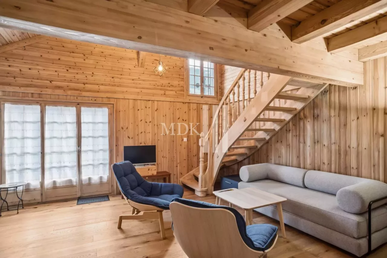 Magnifique petit loft en duplex à la montagne avec vue imprenable