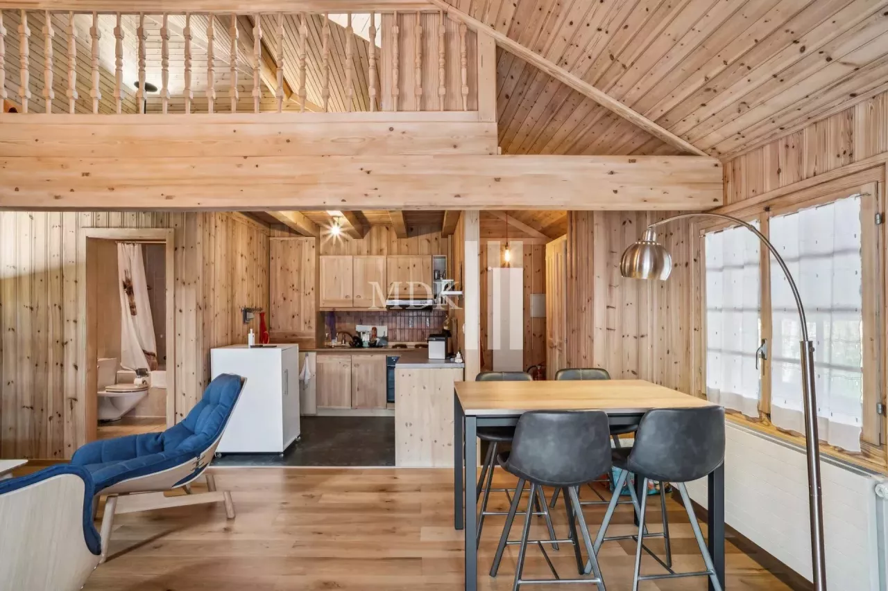 Magnifique petit loft en duplex à la montagne avec vue imprenable