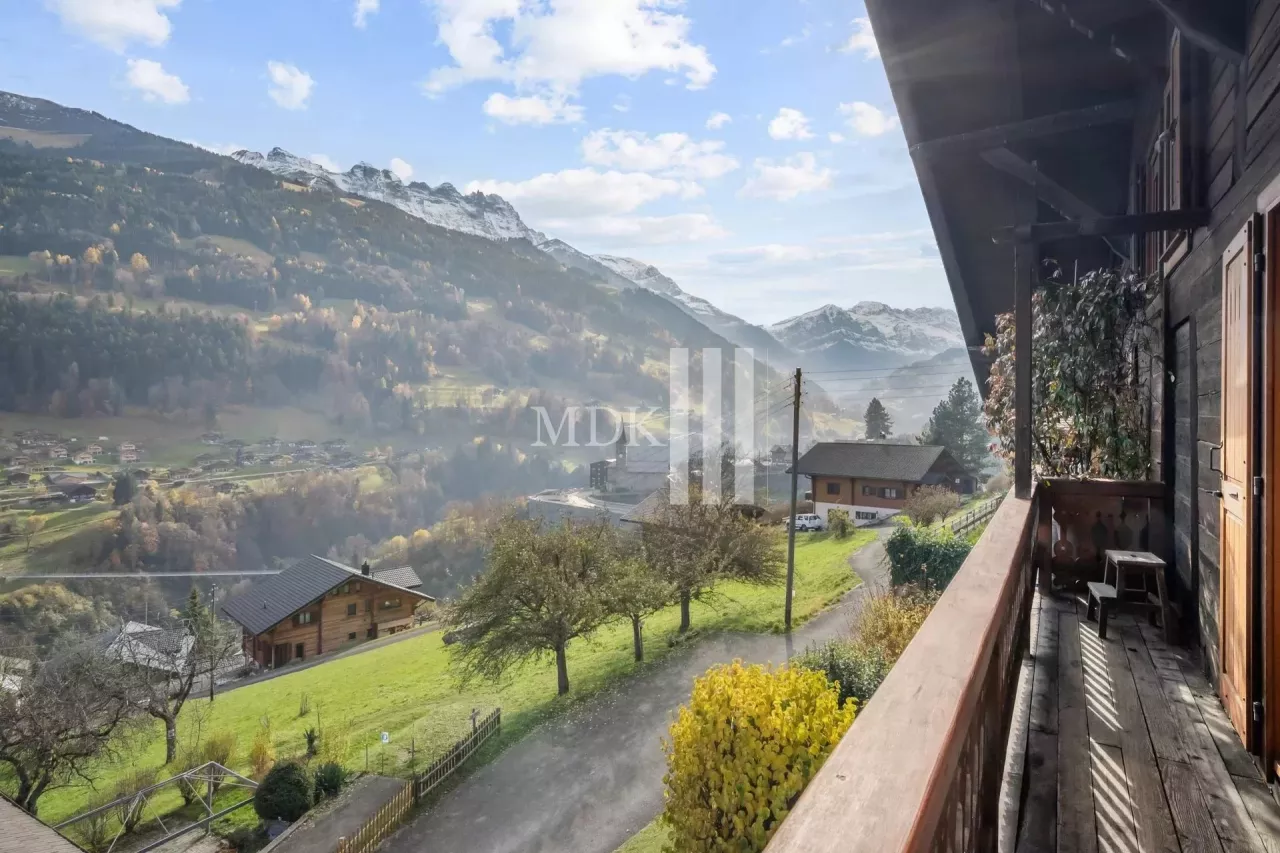 Magnifique petit loft en duplex à la montagne avec vue imprenable