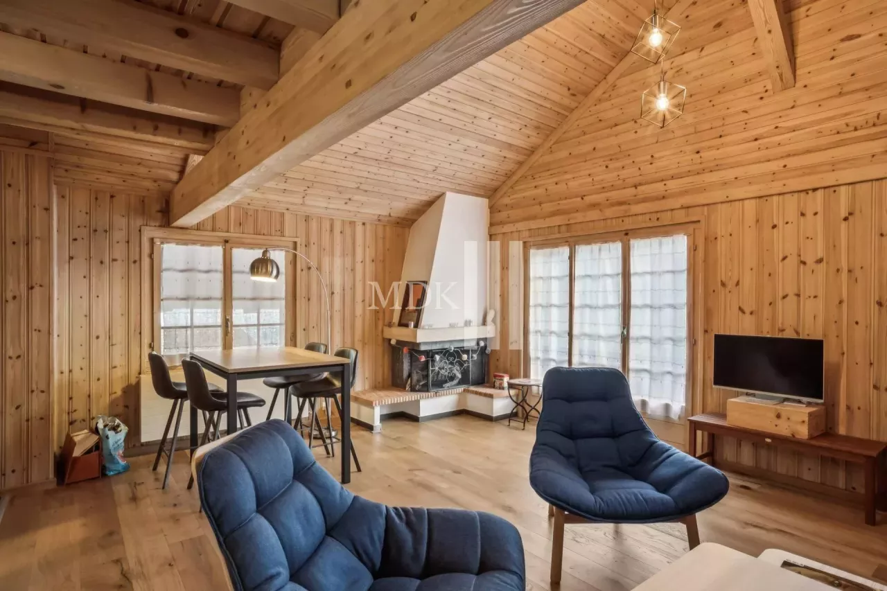 Magnifique petit loft en duplex à la montagne avec vue imprenable