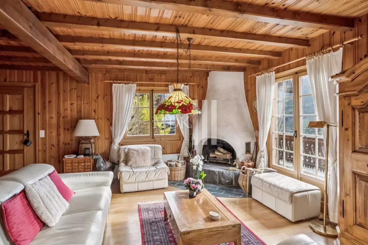 Magnifique chalet avec vue dégagée sur les montagnes