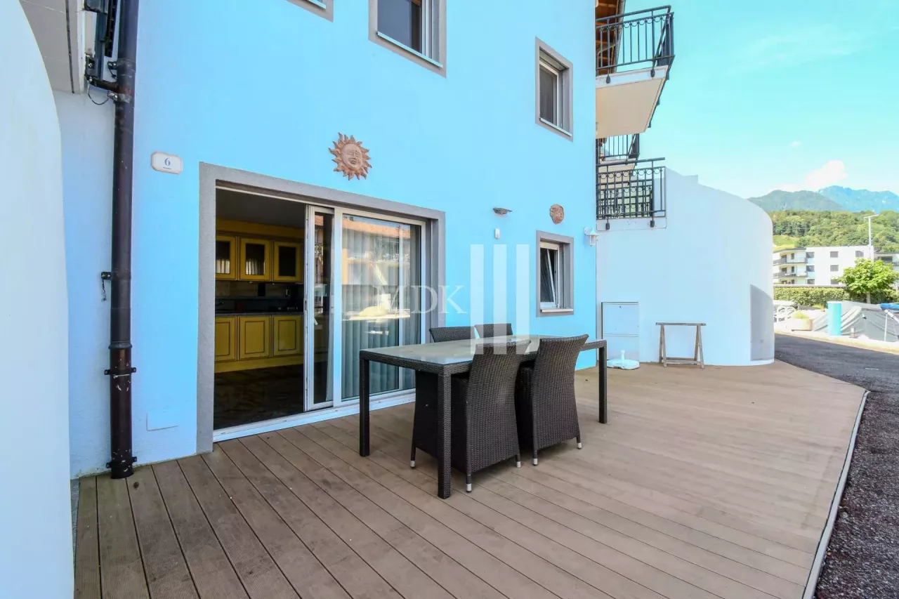 Spacieux duplex à la Marina du Bouveret