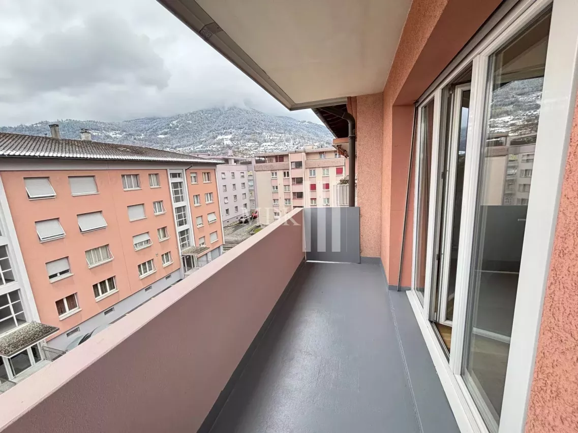 À louer à Monthey un appartement rénové de 3.5 pièces