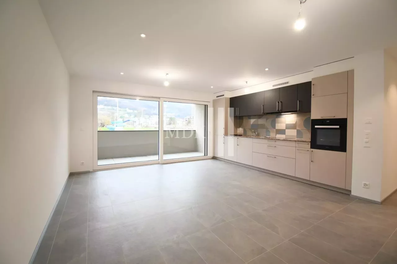 Appartement neuf de 2.5 pièces à louer à Monthey