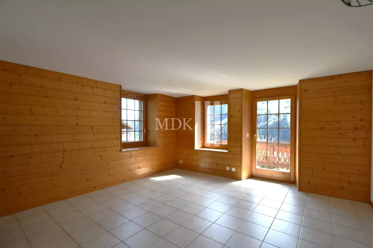 Charmant appartement à louer à Val-d'Illiez