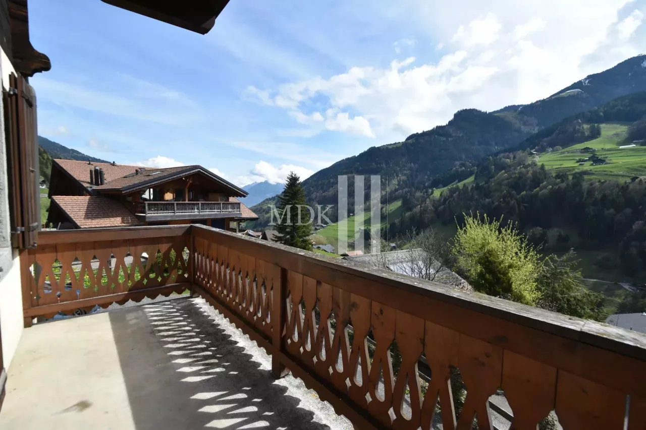 Charmant appartement à louer à Val-d'Illiez