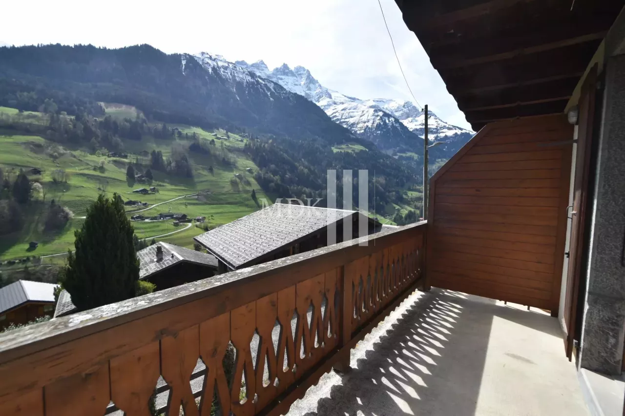 Charmant appartement à louer à Val-d'Illiez
