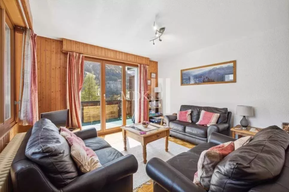 Charmant appartement meublé à louer pour la saison avec vue sur les Dents-du-Midi