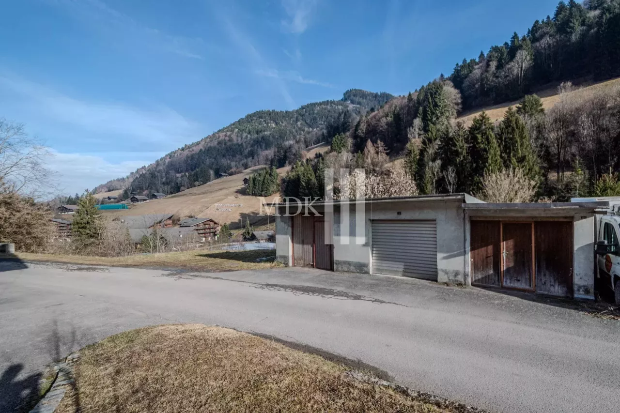 Parcelle constructible avec garage box