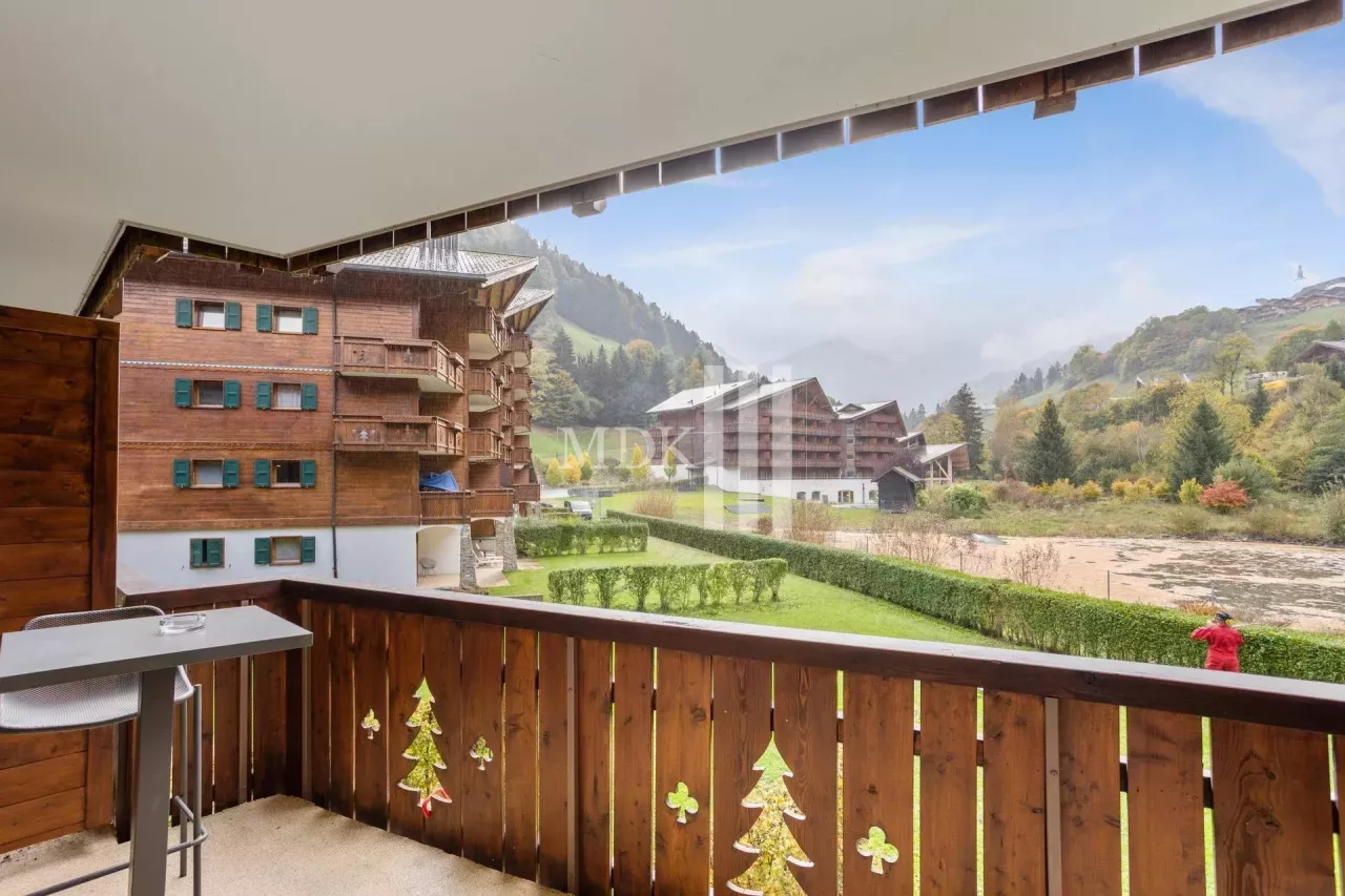 Charmant 3,5 pièces avec jardin à vendre à Val-d'Illiez !