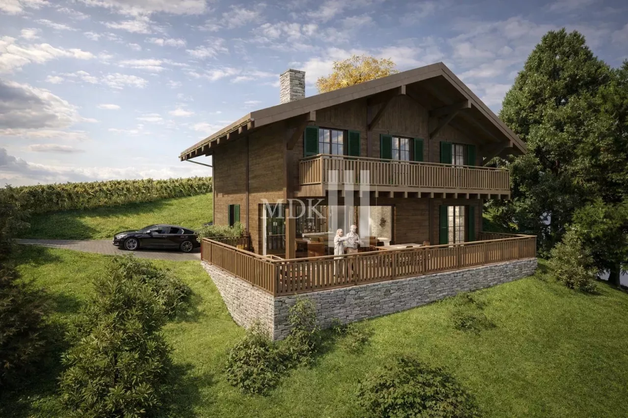 Parcelle constructible avec panorama sur les Dents du Midi