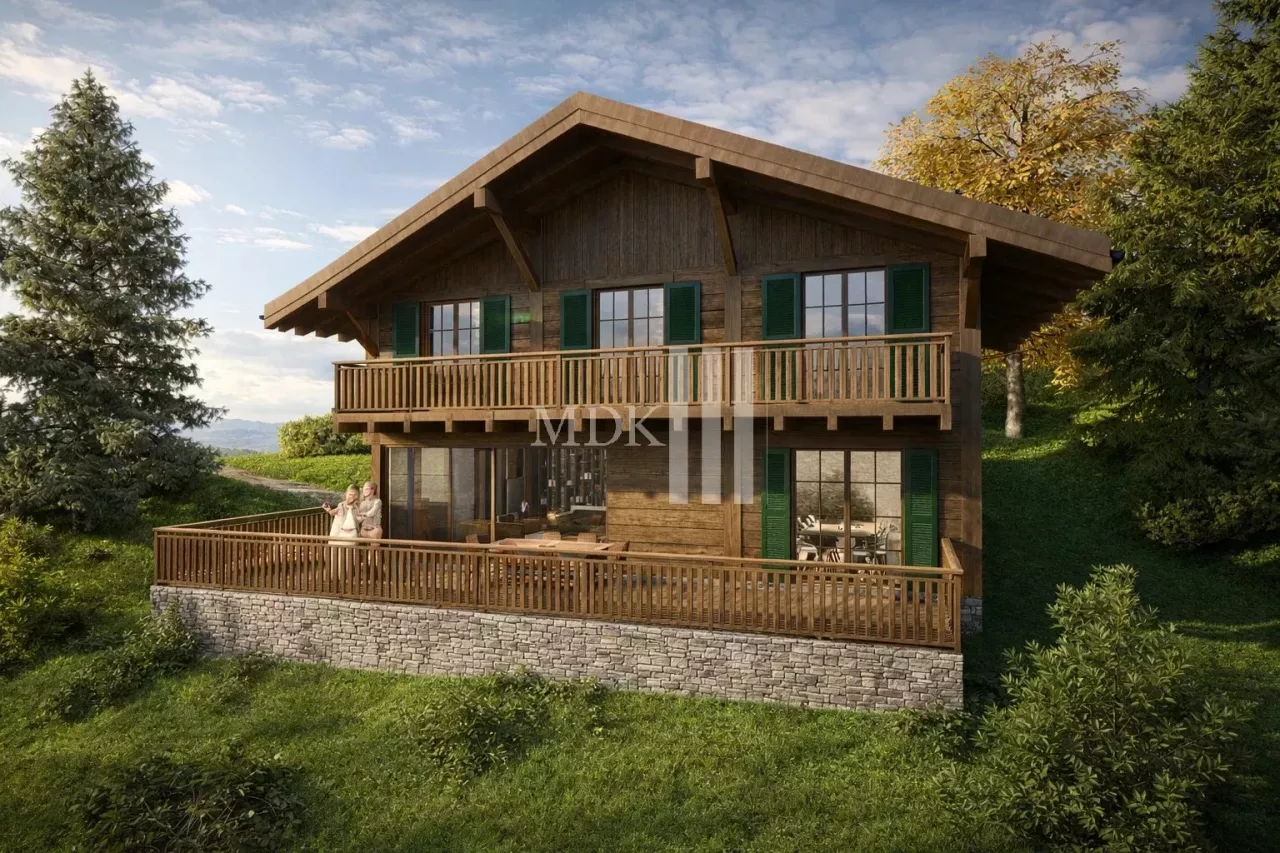 Parcelle constructible avec panorama sur les Dents du Midi