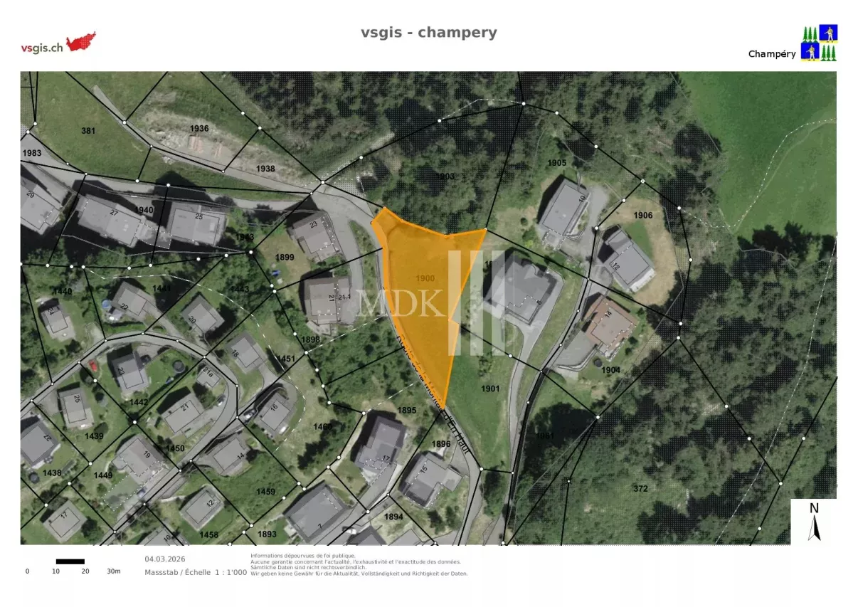 Parcelle constructible avec panorama sur les Dents du Midi