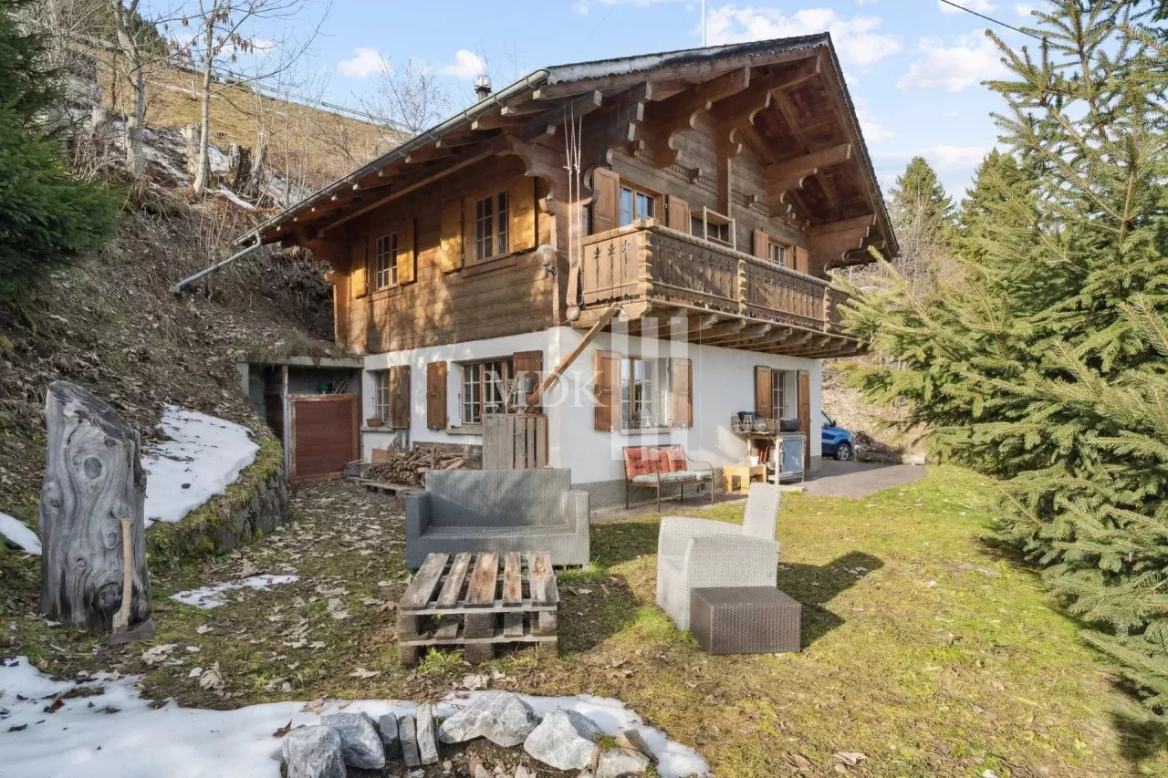 Chalet avec vue imprenable à Val-d'Illiez