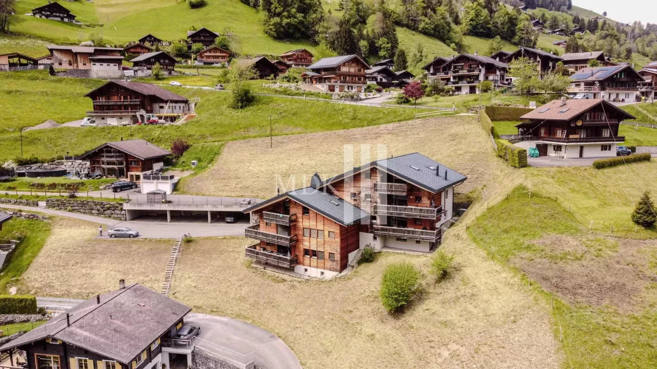 Magnifique duplex de standing avec vue sur les Dents du Midi