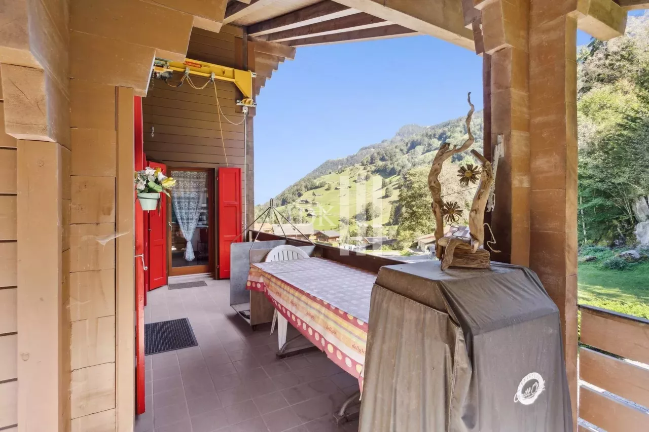 Charmant chalet sur une grande parcelle