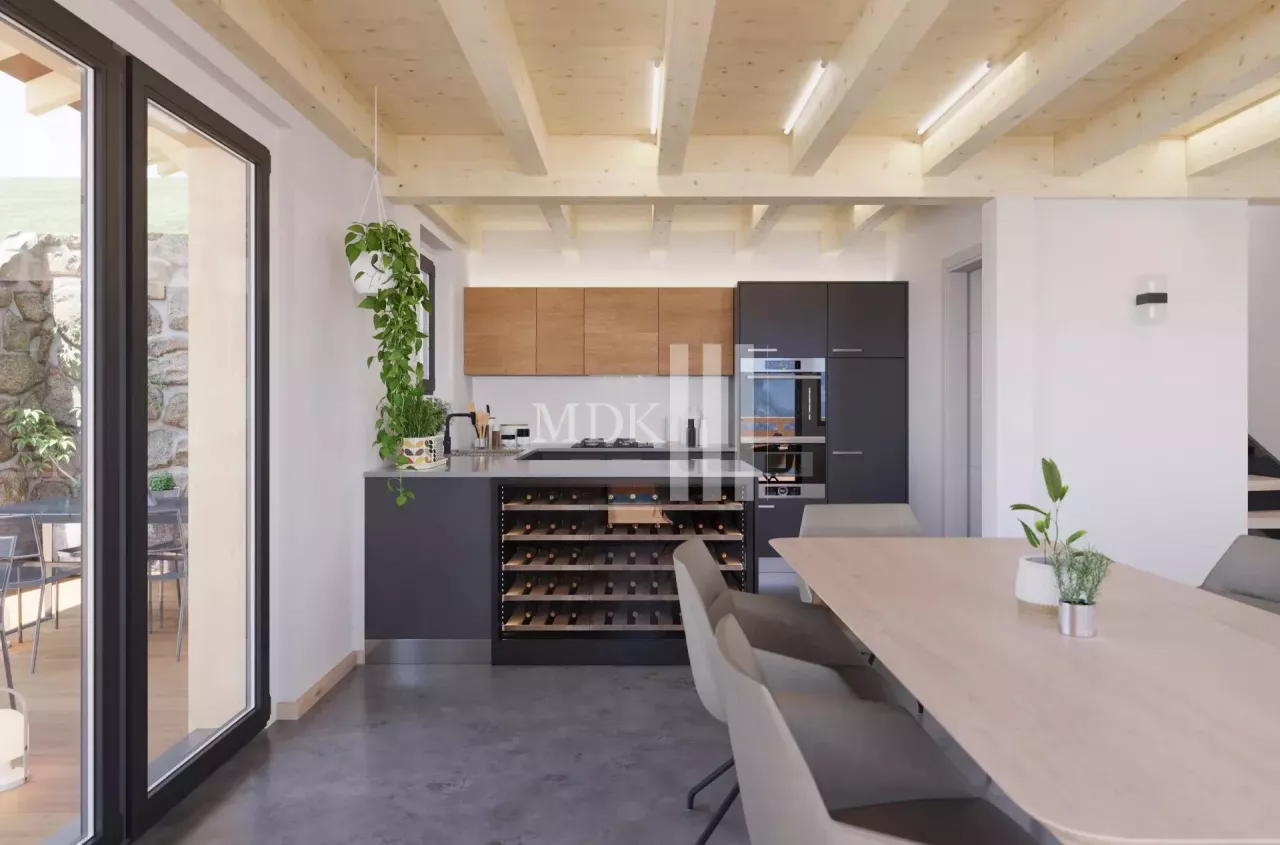 Chalet neuf avec permis de construire en vigueur