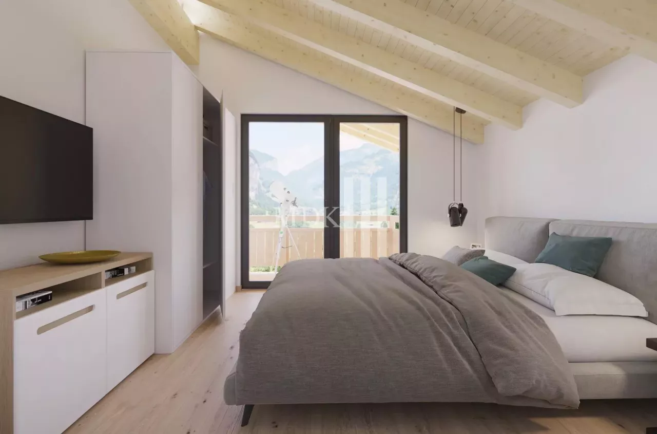 Chalet neuf avec permis de construire en vigueur