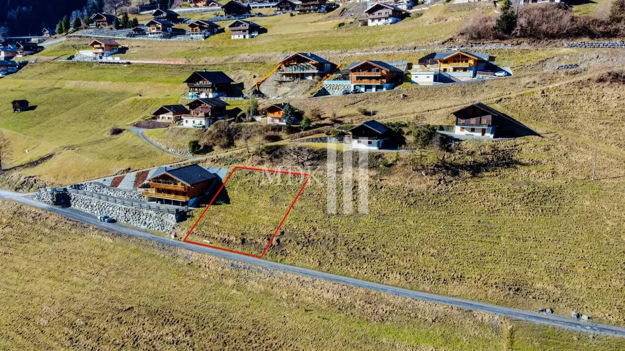 Chalet neuf avec permis de construire en vigueur