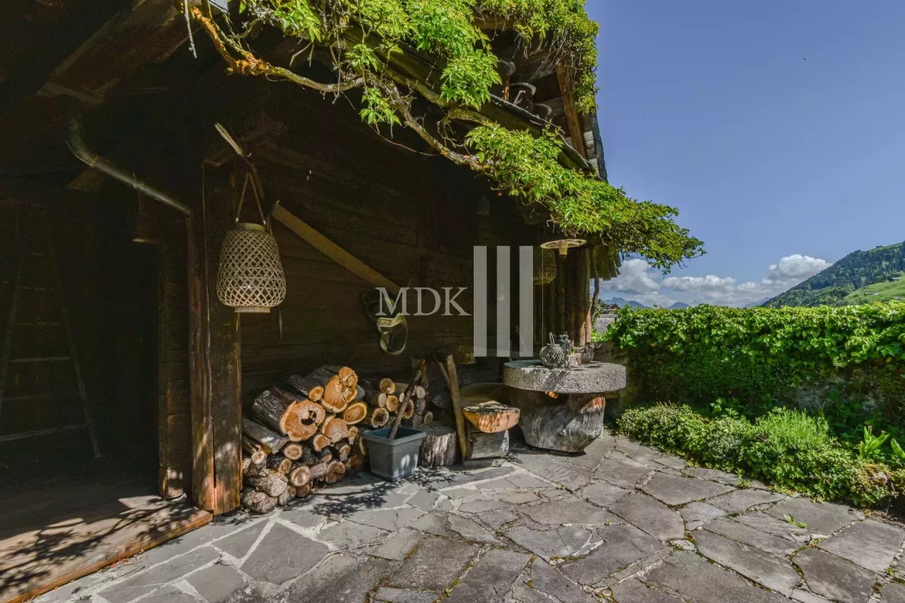 Chalet de charme à Val-d’Illiez – Une opportunité rare !