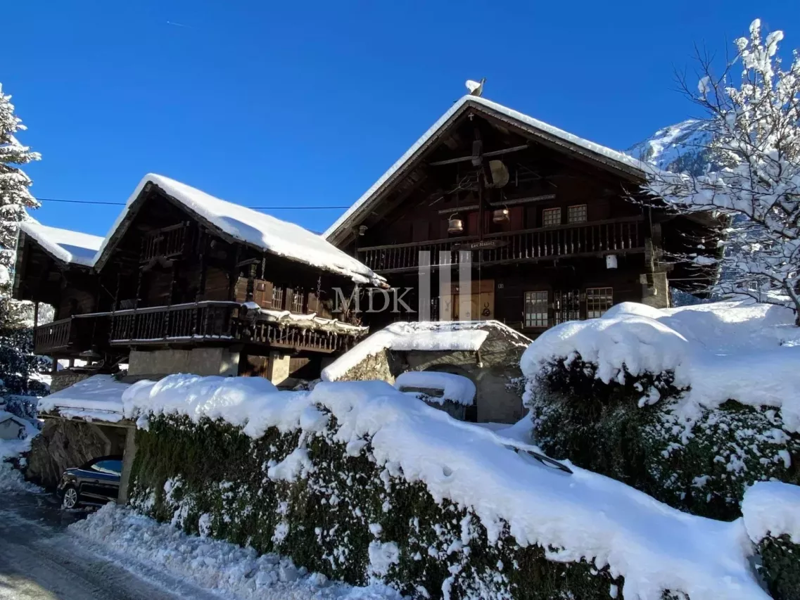 Chalet de charme à Val-d’Illiez – Une opportunité rare !