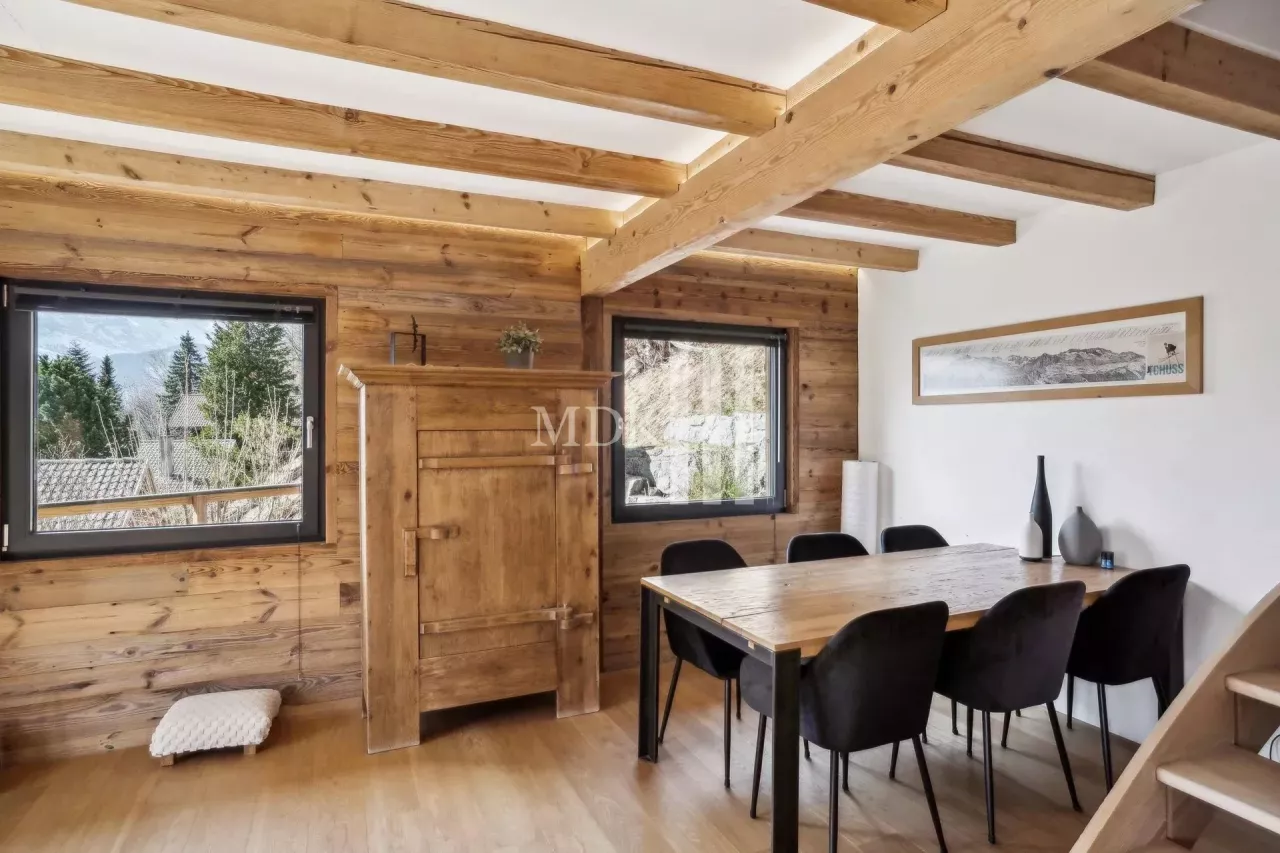 Chalet coup de coeur avec vue spectaculaire sur les Dents-du-Midi