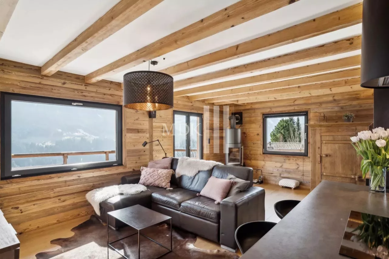 Chalet coup de coeur avec vue spectaculaire sur les Dents-du-Midi