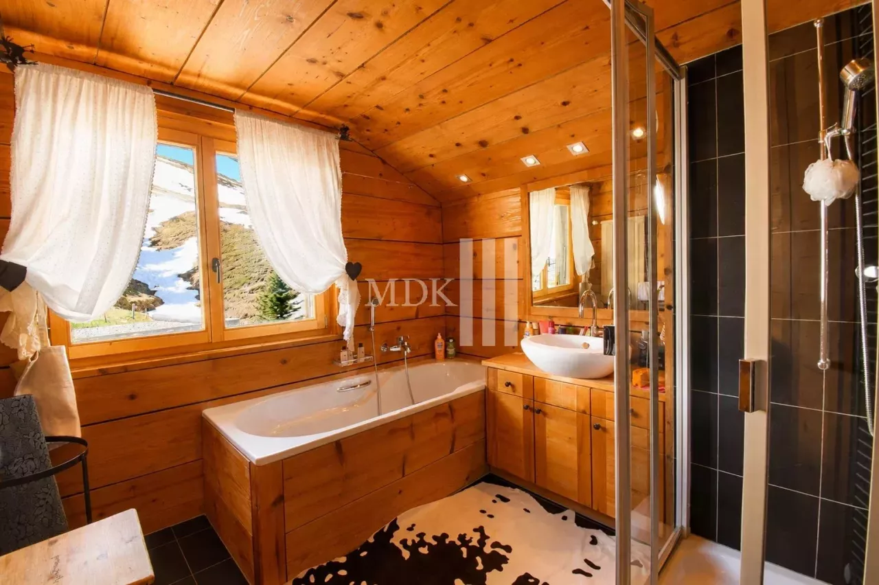 Luxueux chalet sur les pistes de ski !