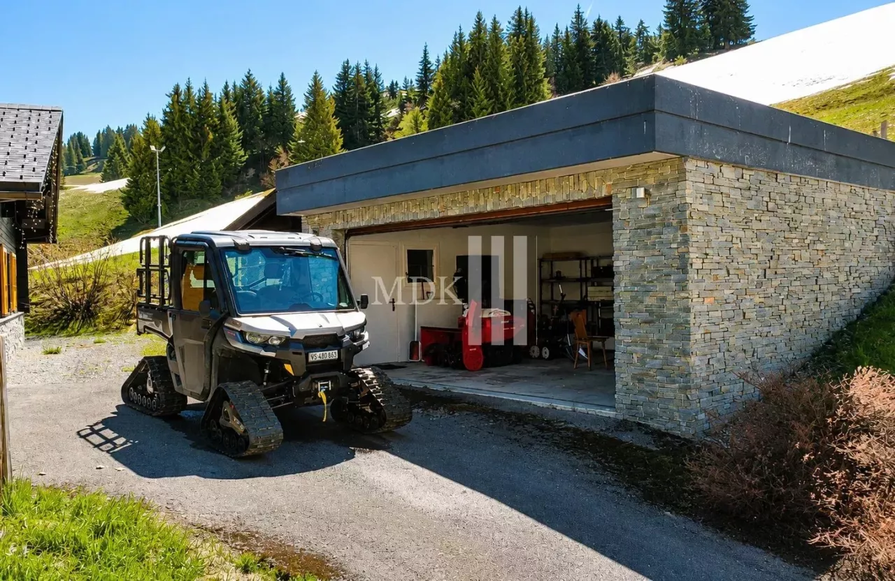 Luxueux chalet sur les pistes de ski !
