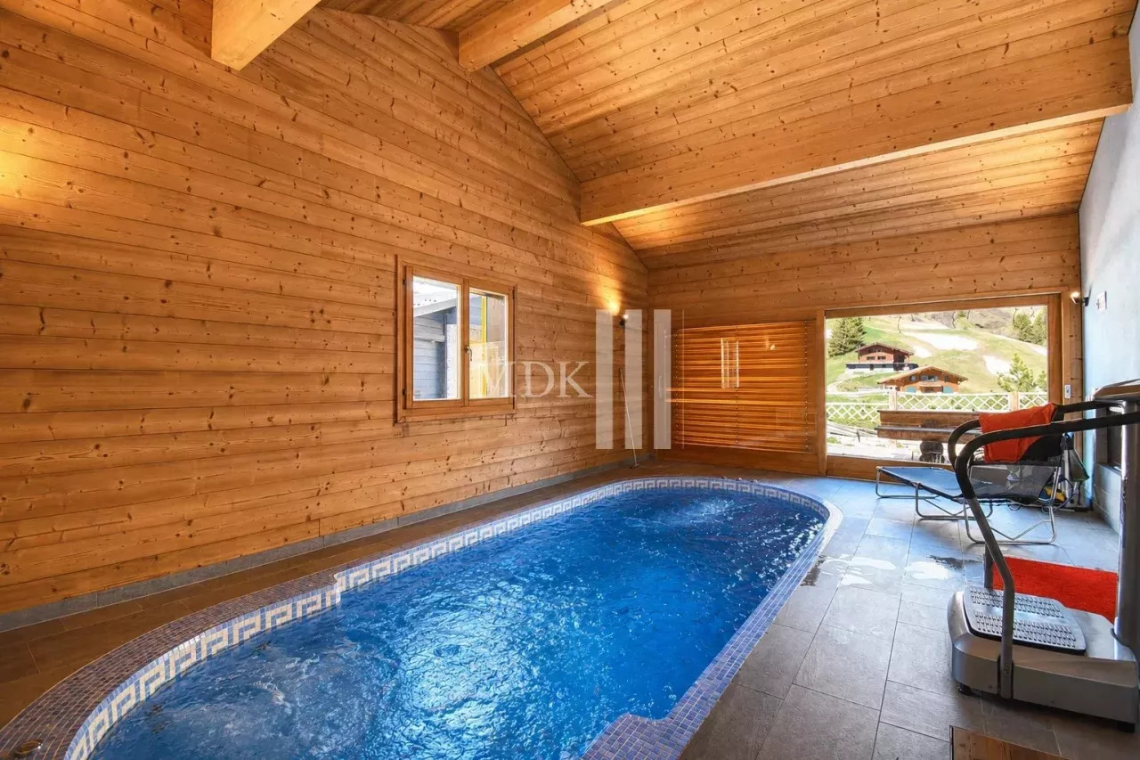 Luxueux chalet sur les pistes de ski !